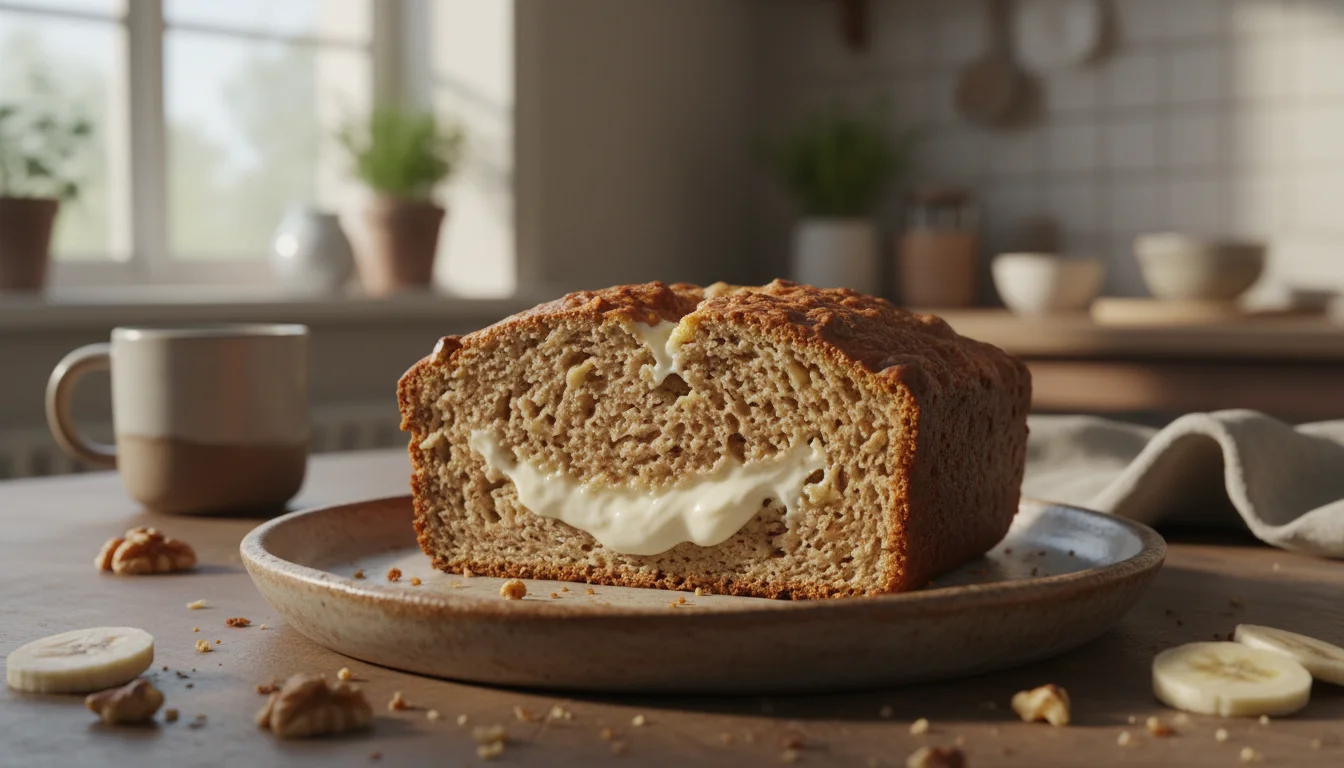 Banana Bread Fourré au Cream Cheese : Le Meilleur